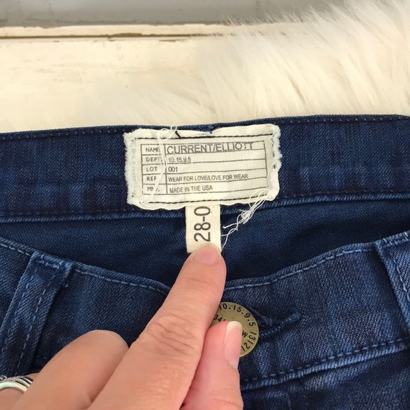 🌲Current Elliot The Skinny Ankle Sapphire Jeans - Picture 4 of 6